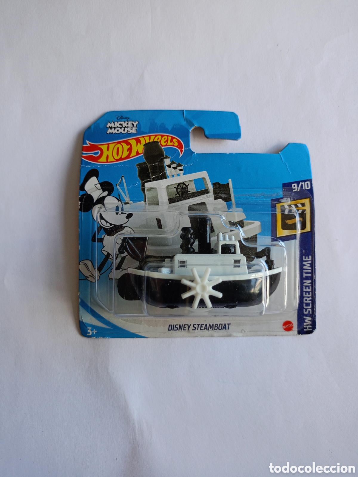 Coches a escala Hot Wheels: DISNEY STEAMBOAT - HOT WHEELS MATTEL HW SCREEN TIME 10/10 2025 JUGUETE MICKEY MOUSE BARCO DE VAPOR