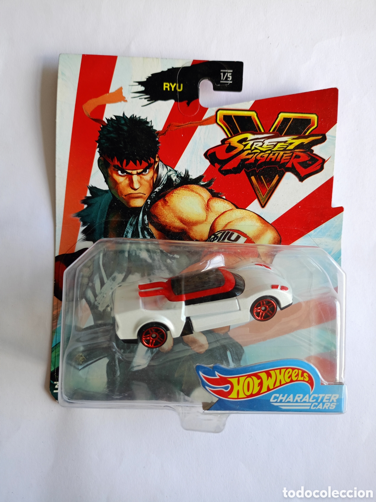 Coches a escala Hot Wheels: Hot Wheels GJJ30 Street Fighter Character Cars Ryu 1/5