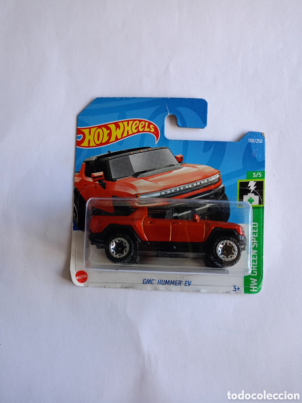 Coches a escala Hot Wheels: HOT WHEELS: GMC HUMMER EV (HW GREEN SPEED 3/5) (MATTEL)