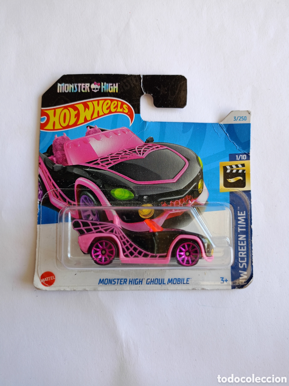 Coches a escala Hot Wheels: Hot Wheels Monster High Ghoul Mobile