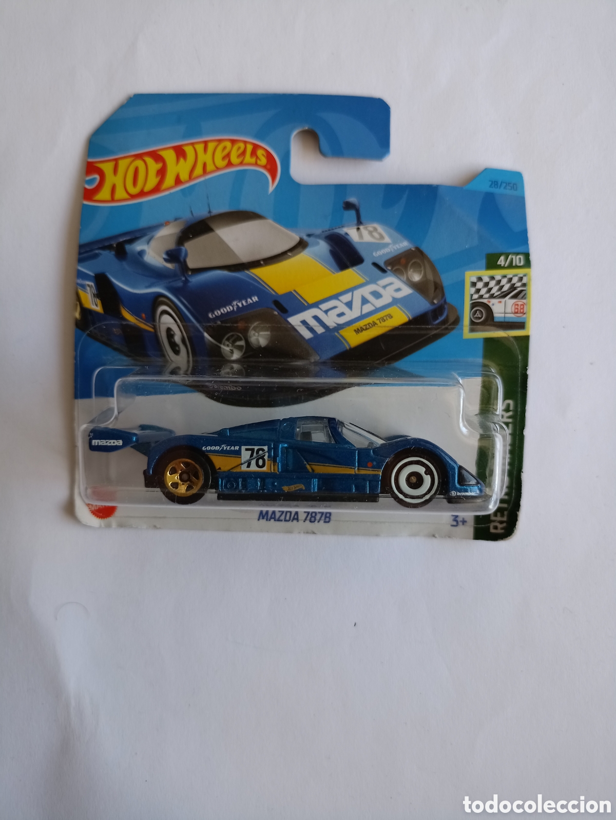 Coches a escala Hot Wheels: Mazda 787B Hot Wheels 2023 Retro Racers Mattel