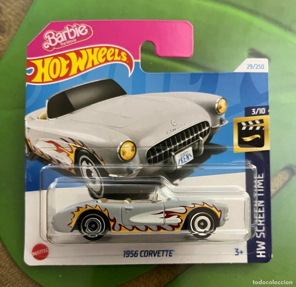 Coches a escala Hot Wheels: 1956 Corvette Ken Barbie Hot Wheels
