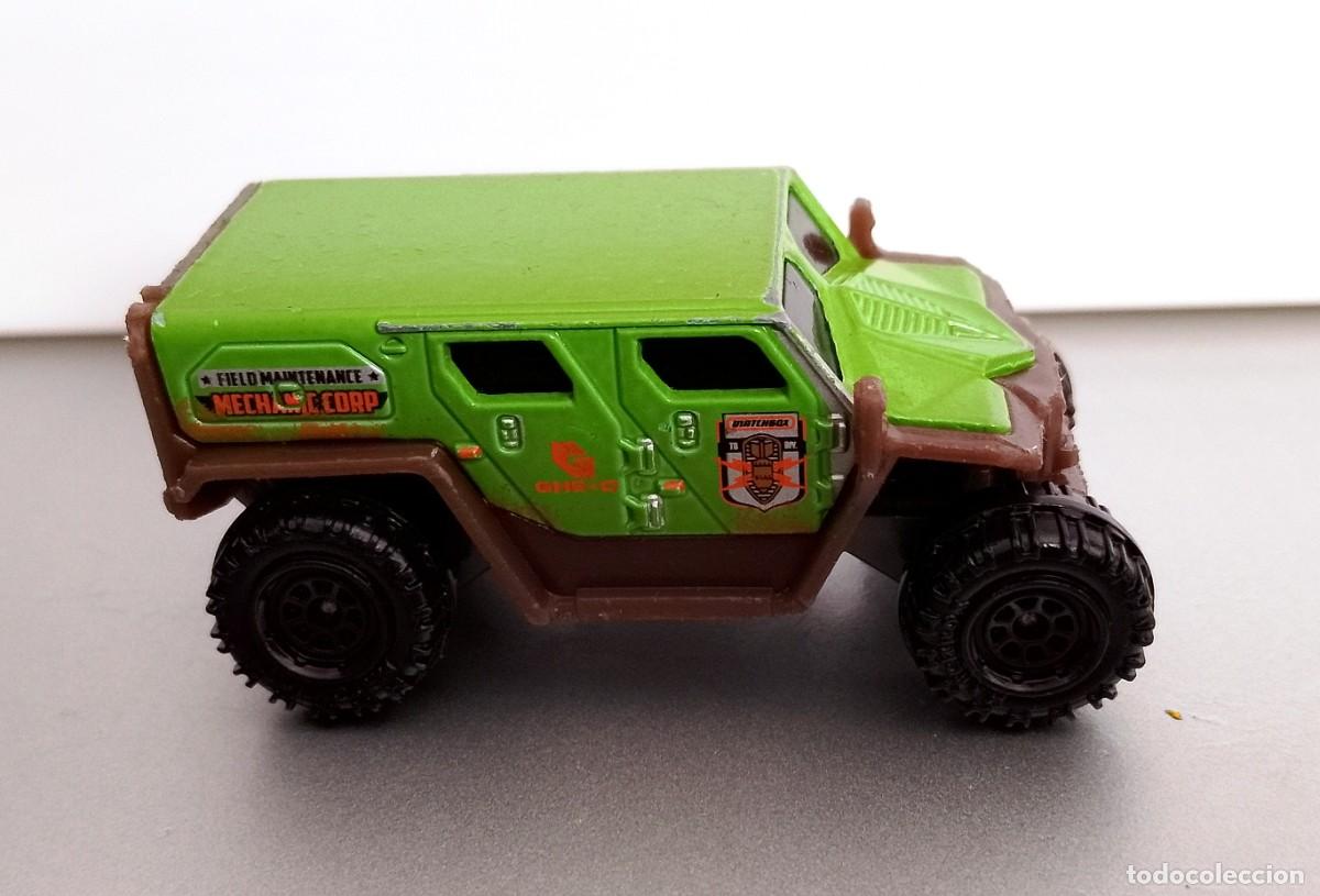 Coches a escala Hot Wheels: Matchbox Rescue 4x4 verde