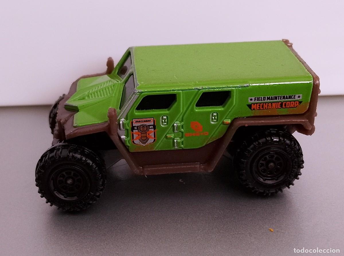 Coches a escala Hot Wheels: Matchbox Rescue 4x4 verde - Foto 3