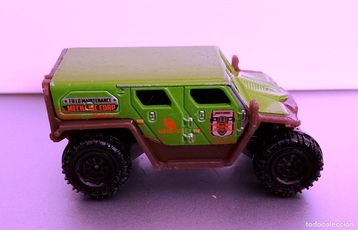 Coches a escala Hot Wheels: Matchbox Rescue 4x4 verde - Foto 4