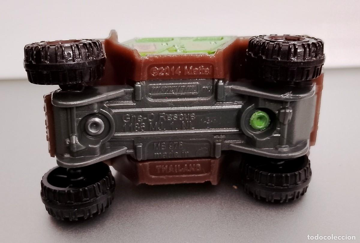 Coches a escala Hot Wheels: Matchbox Rescue 4x4 verde - Foto 8