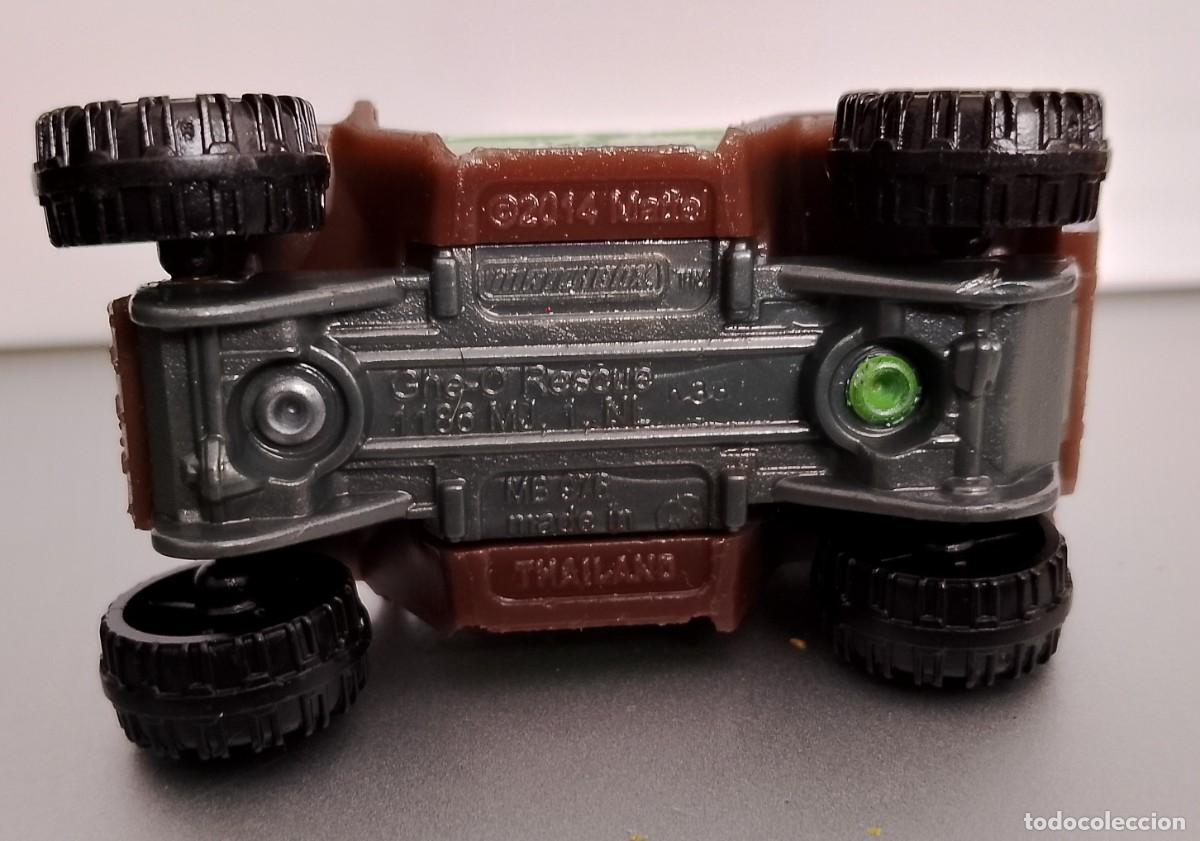 Coches a escala Hot Wheels: Matchbox Rescue 4x4 verde - Foto 9