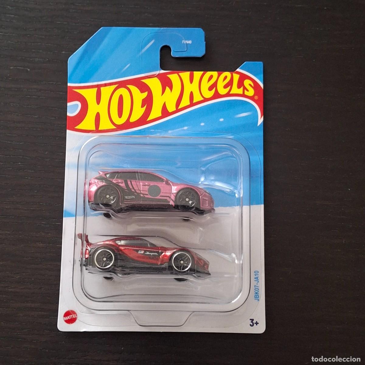 Coches a escala Hot Wheels: HOT WHEELS 2025 - 2-PACK - SUBARU WRX STI / &acute;20 TOYOTA GR SUPRA