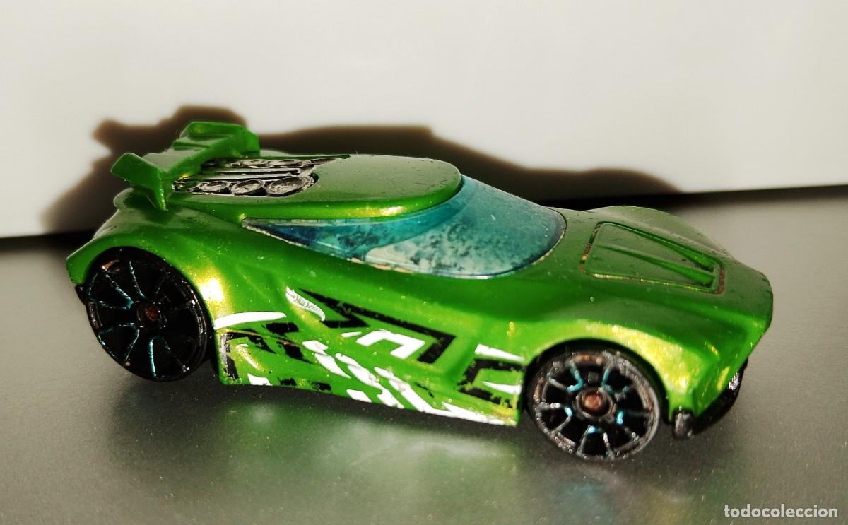 Coches a escala Hot Wheels: Hot wheels Chicane color verde - Foto 3