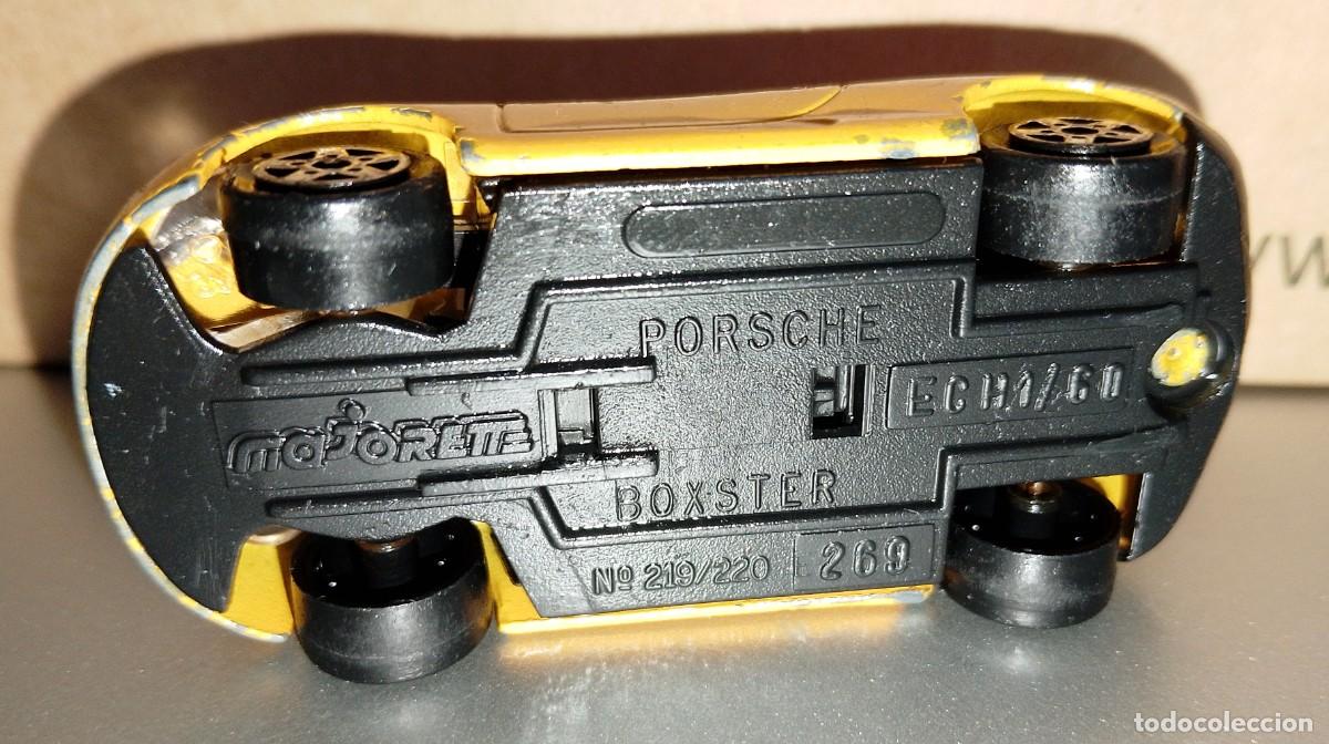 Coches a escala Hot Wheels: Porsche Boxter Amarillo de Majorette - Foto 6