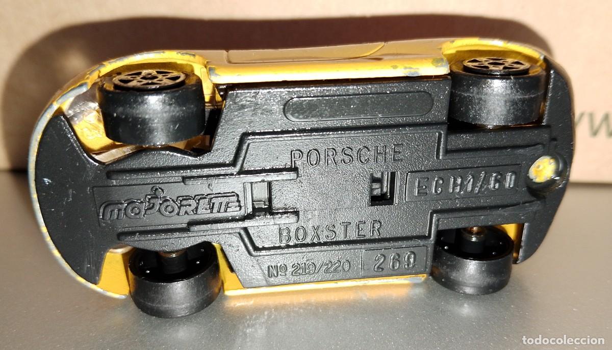 Coches a escala Hot Wheels: Porsche Boxter Amarillo de Majorette - Foto 7