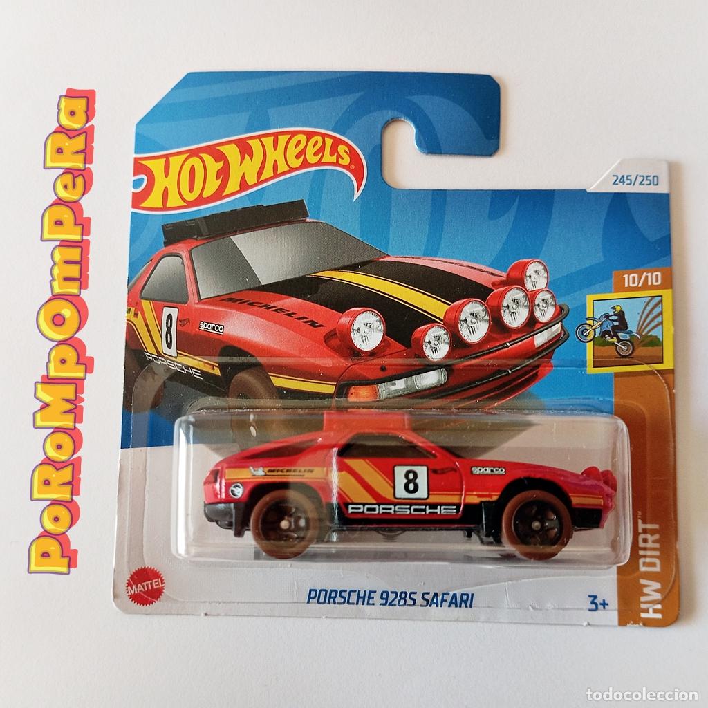 Coches a escala Hot Wheels: TREASURE HUNT COCHE HOT WHEELS PORSCHE 928S SAFARI ROJO TH NUEVO EN BLISTER ESCALA 1:64 NB