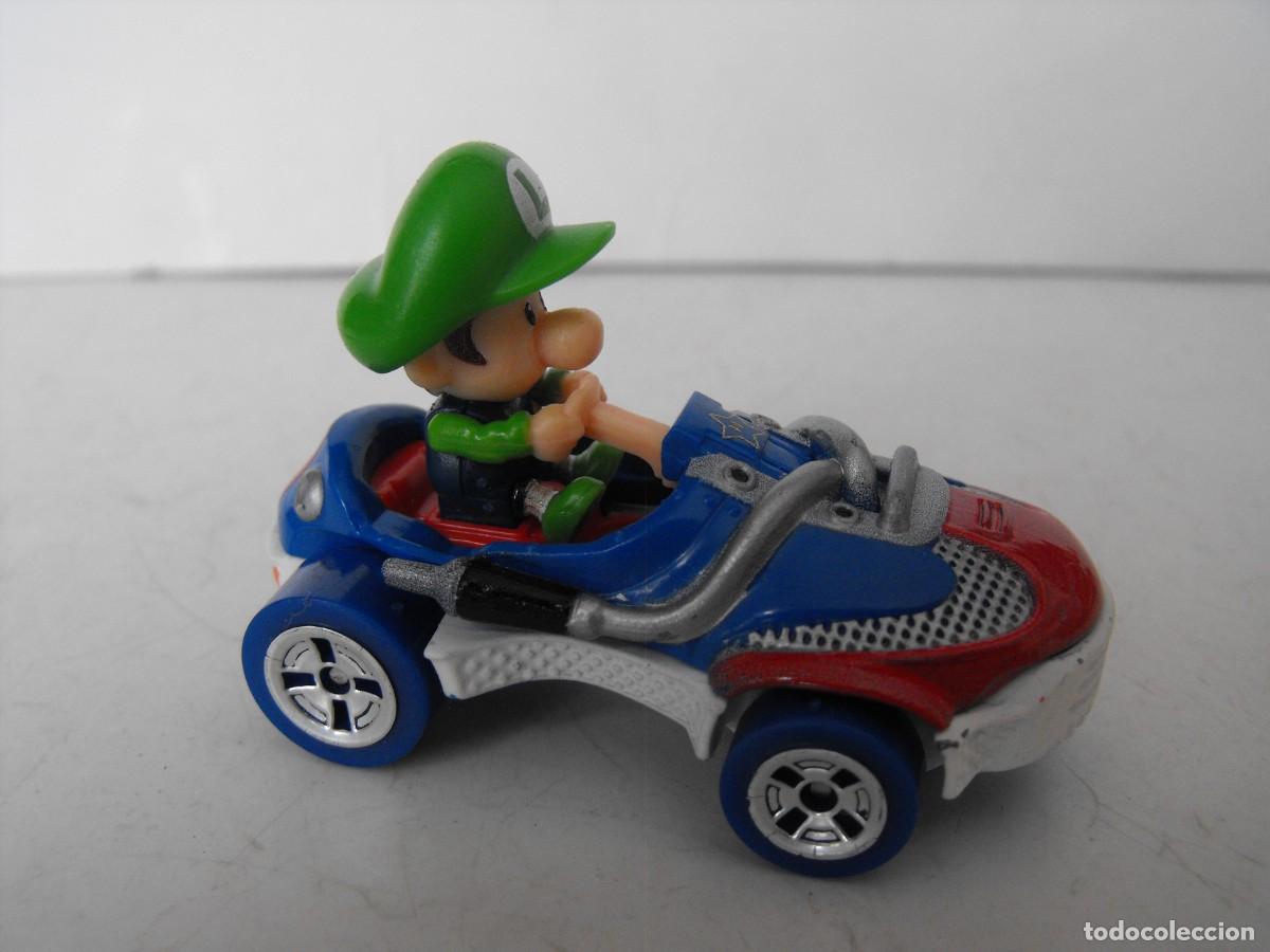 Coches a escala Hot Wheels: HOT WHEELS- MATTEL- NINTENDO. Luigi de Super Mario en Coche Sneeker.