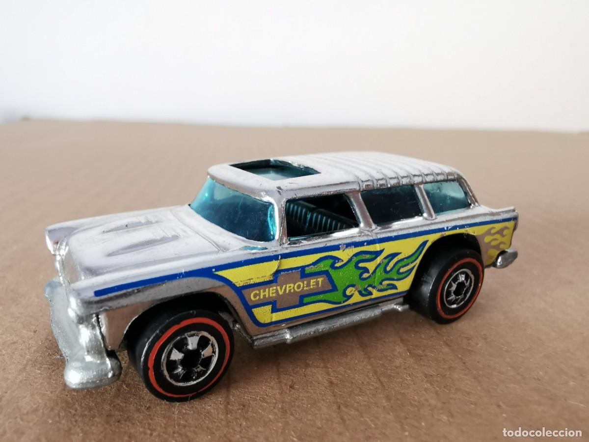 Coches a escala Hot Wheels: Hot wheels 1955 Chevy Nomad 1/64