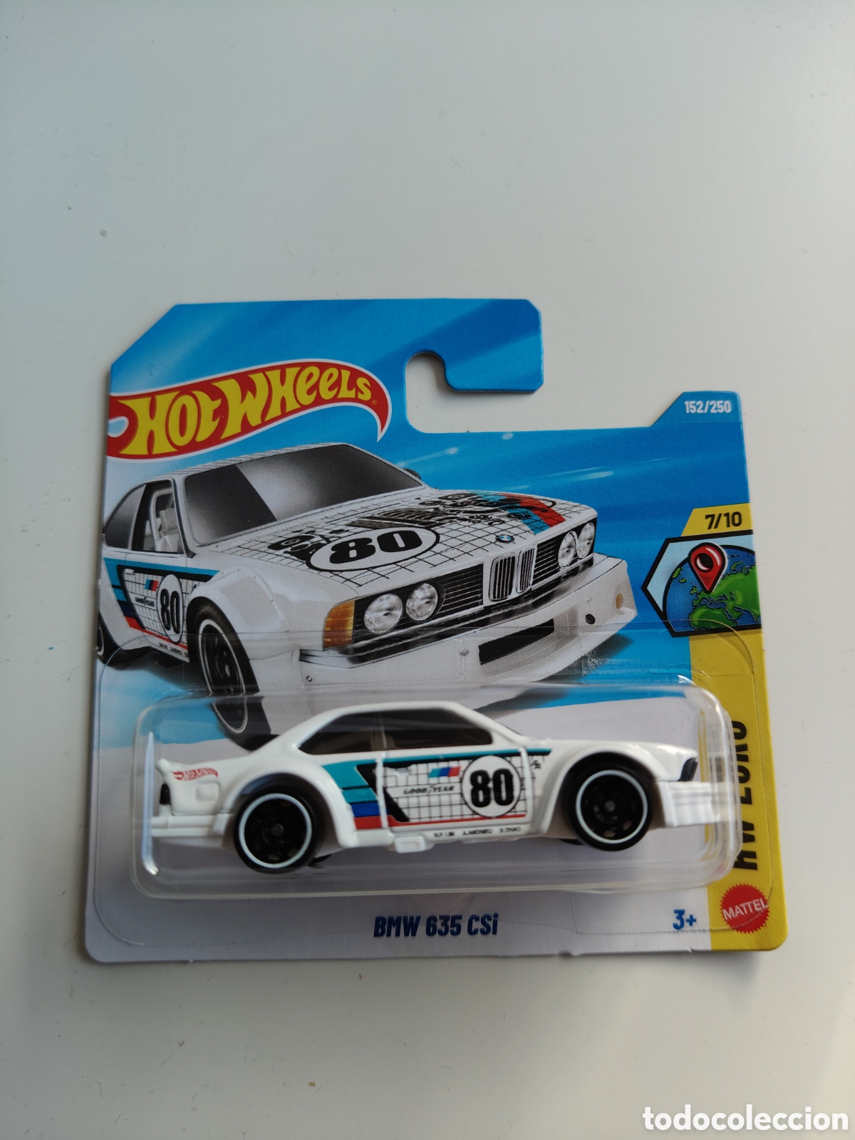 Coches a escala Hot Wheels: HOT WHEELS BMW 635 CSI BLANCO. COCHE COLECCION 1/64 HW EURO 2026.