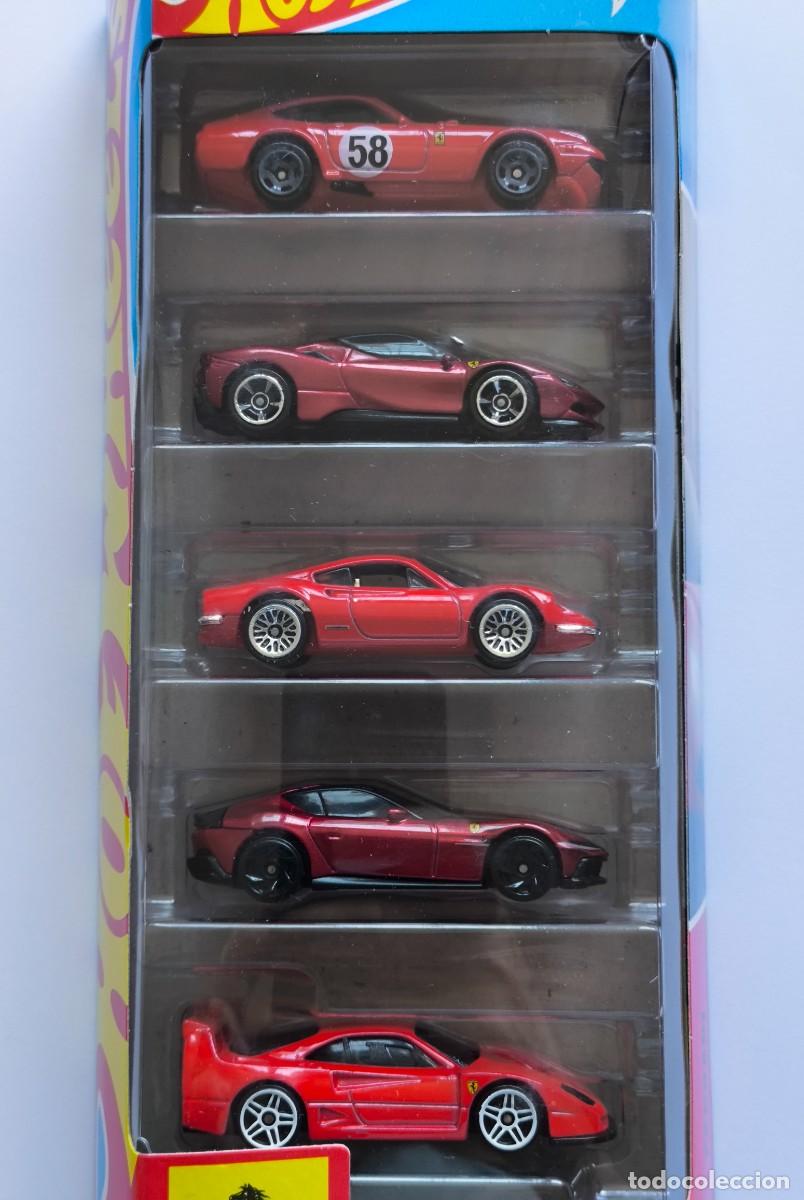 Coches a escala Hot Wheels: HOT WHEELS PACK 5. FERRARI (1) - Foto 3
