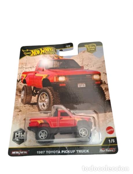 Coches a escala Hot Wheels: Coche Hotwheels Toyota Pickup 1987