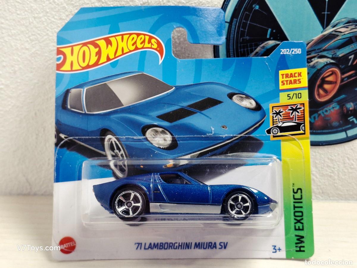 Coches a escala Hot Wheels: Lamborghini Miura SV '71 Hot Wheels 2022 HW Exotics Mattel