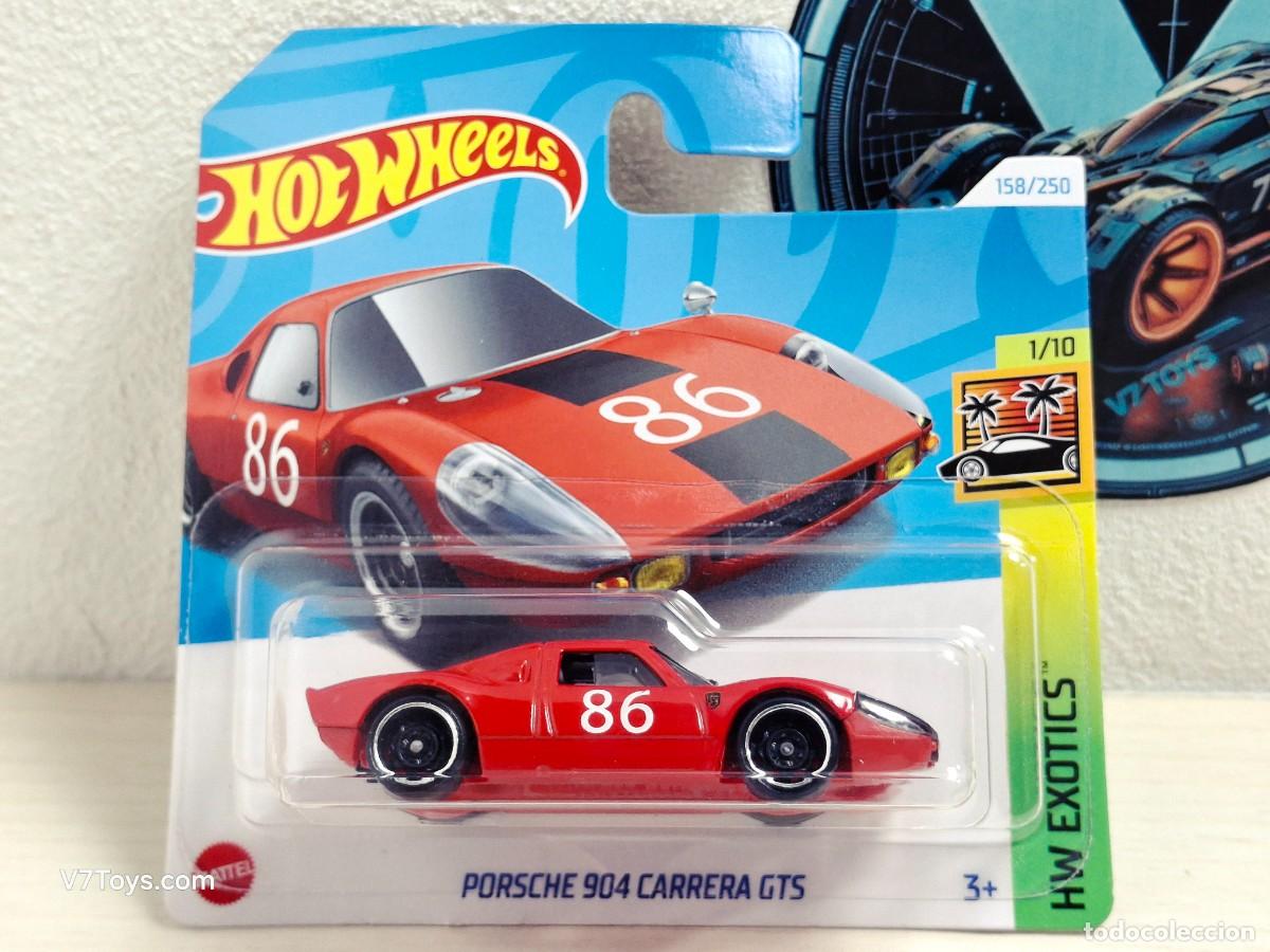 Coches a escala Hot Wheels: Porsche 904 Carrera GTS Hot Wheels 2024 HW Exotics Mattel