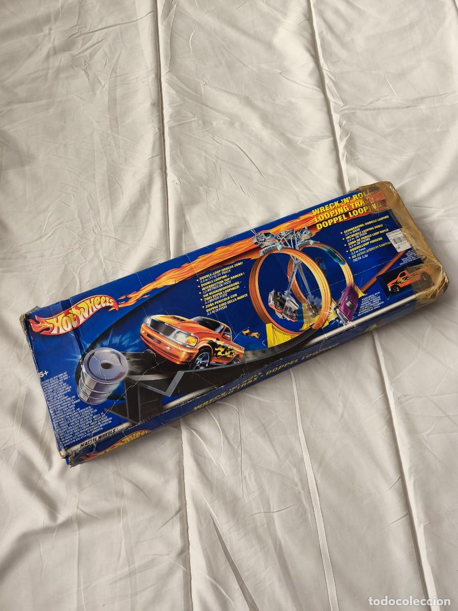 Coches a escala Hot Wheels: Hot Wheels . Wreck'n Roll Looping Track .a&ntilde;o 2000 . caja original