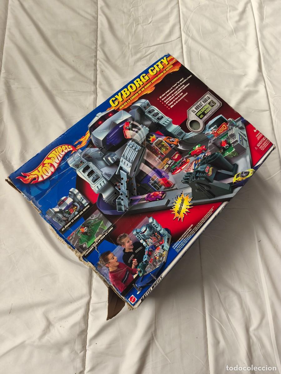 Coches a escala Hot Wheels: Hot wheels . Cyborg City . Primera edici&oacute;n 2001. Mattel. Muy raro . Gran Caja original
