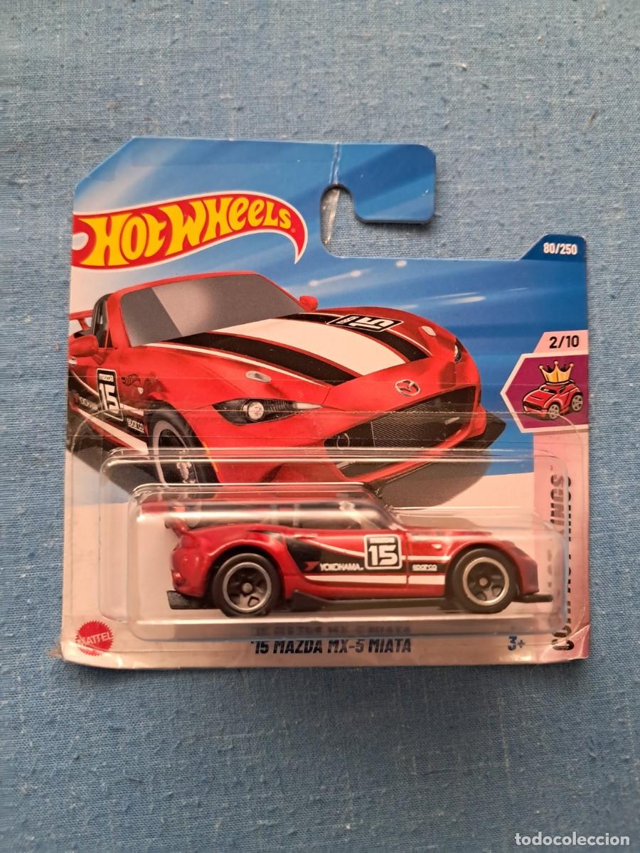 Coches a escala Hot Wheels: COCHE 75 MAZDA MX-5 MIATA HOTWHEELS ESCALA 1:64