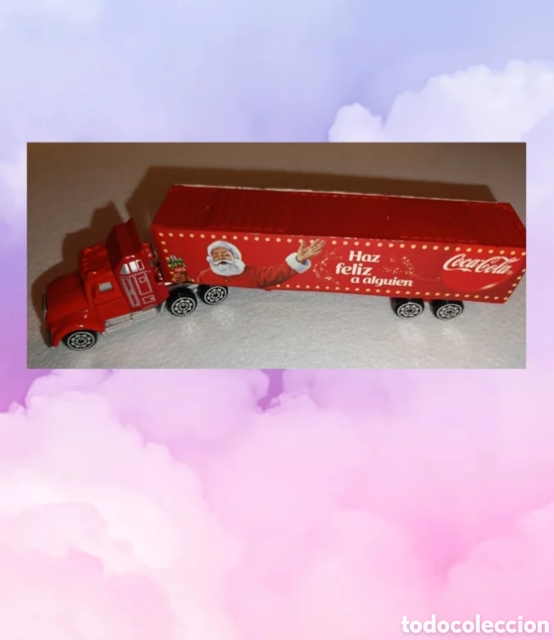 Coches a escala Hot Wheels: Cami&oacute;n Coca Cola Santa Klaus