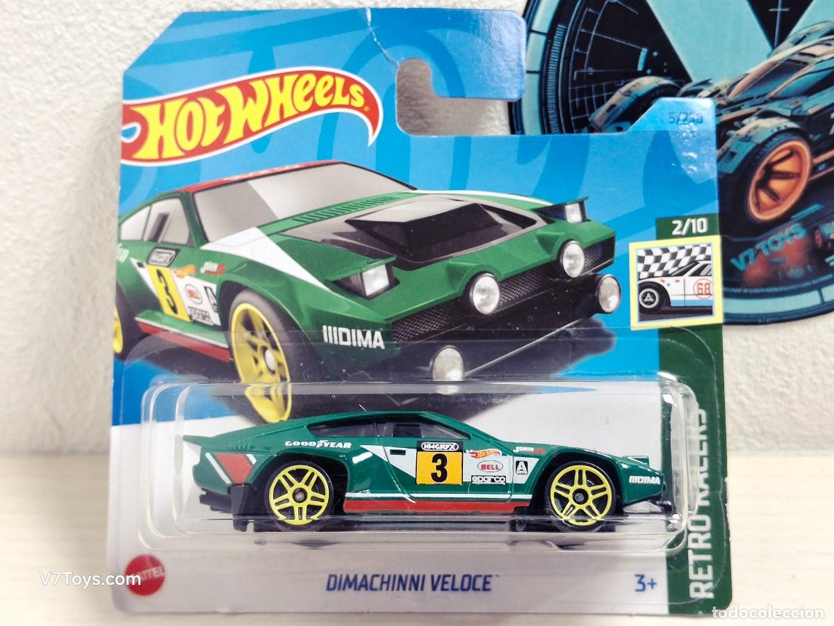 Coches a escala Hot Wheels: Dimachinni Veloce Hot Wheels 2023 Retro Racers Mattel