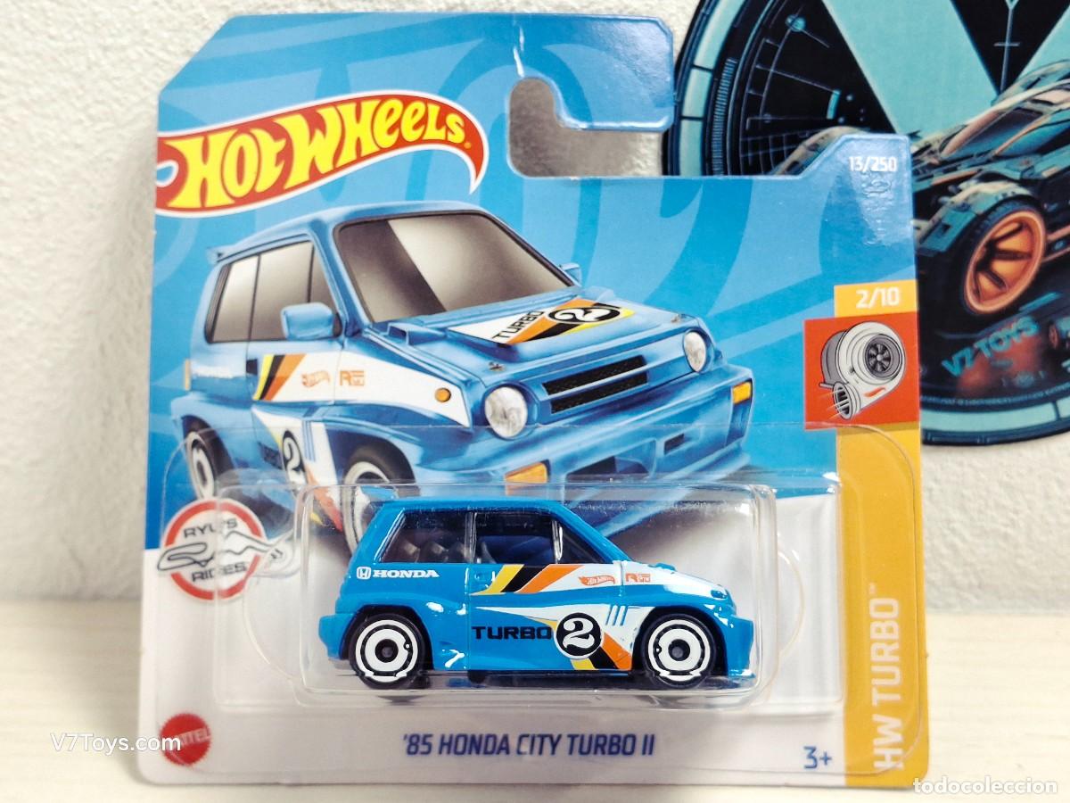 Coches a escala Hot Wheels: Honda City Turbo II '85 Hot Wheels 2022 HW Turbo Mattel