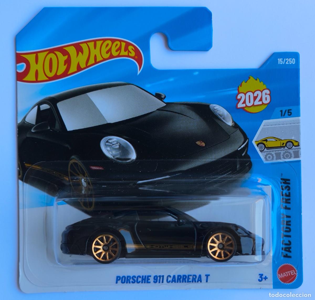 Coches a escala Hot Wheels: HOT WHEELS PORSCHE 911 CARRERA T. FACTORY FRESH 1/5