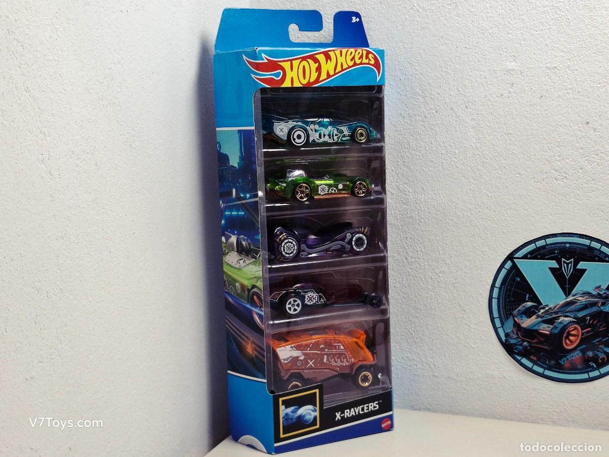 Coches a escala Hot Wheels: Hot Wheels 5-Pack X-Raycers 2021 Mattel