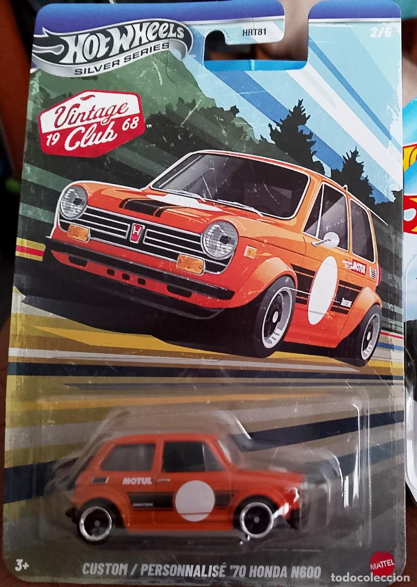 Coches a escala Hot Wheels: Hot wheels 2026 - Honda N600 70 &rdquo;Serie Vintage Club&rdquo;