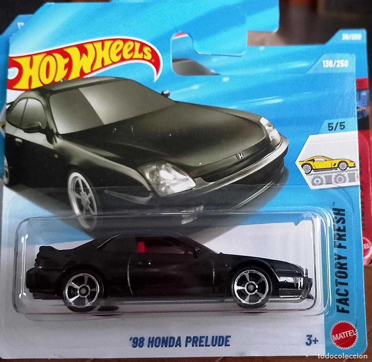 Coches a escala Hot Wheels: Hot wheels 2026 - Honda Prelude del 98 color Negro