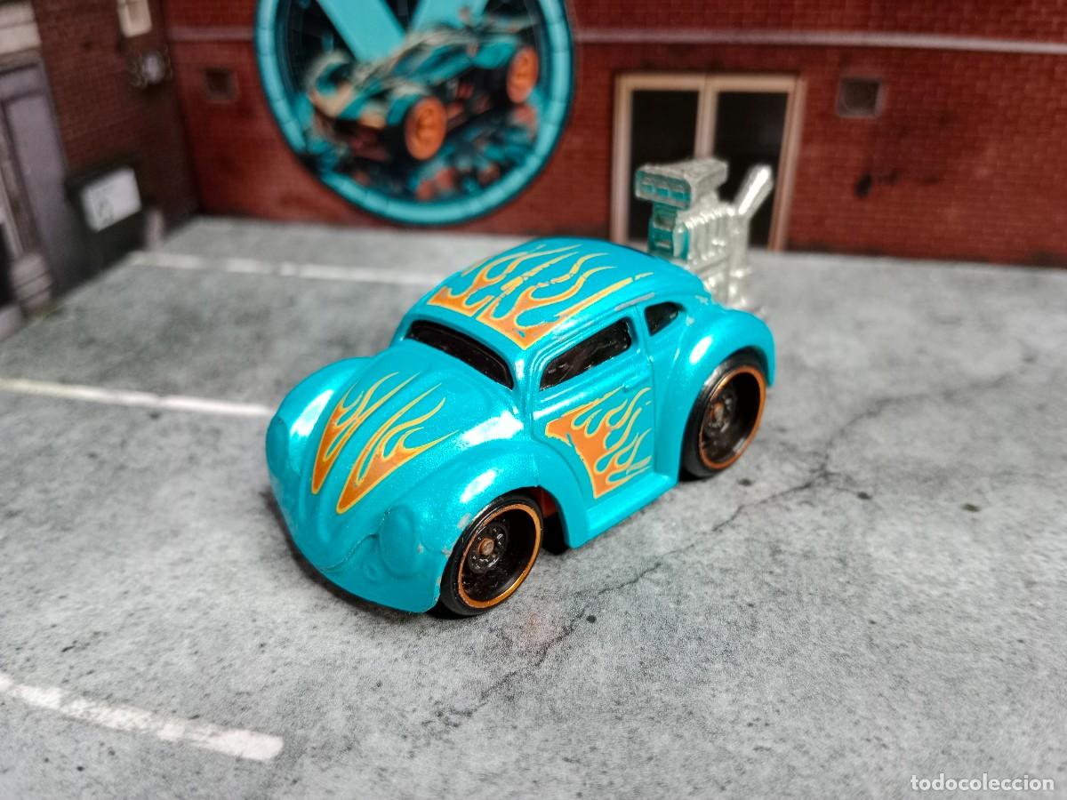 Coches a escala Hot Wheels: Volkswagen Beetle Tooned Hot Wheels 2018 Mattel