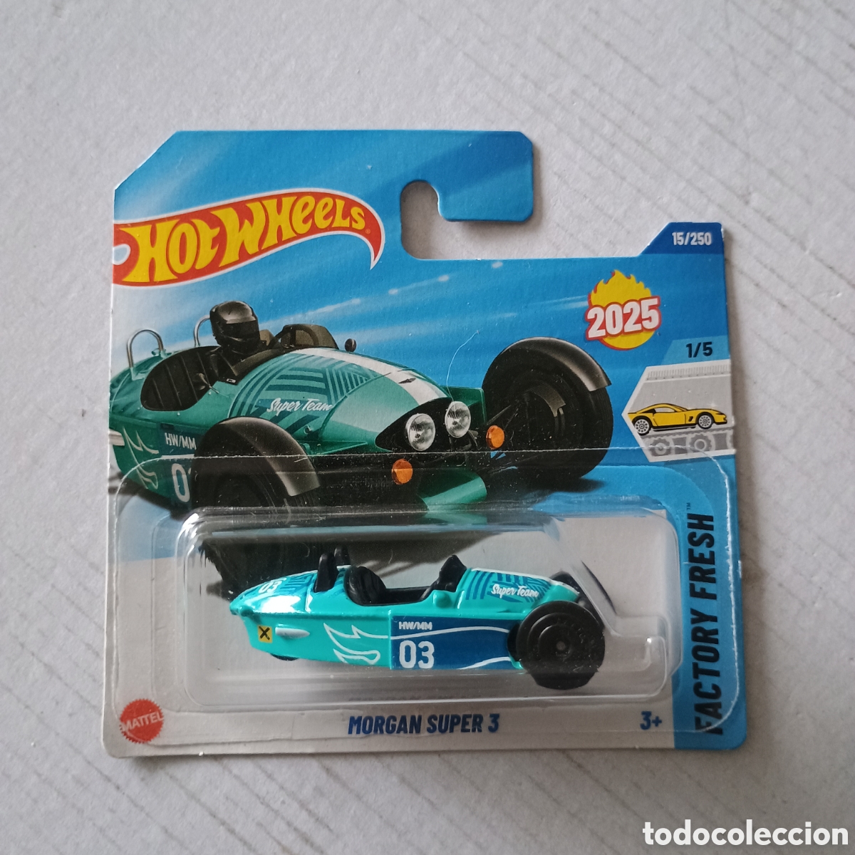 Coches a escala Hot Wheels: Hot Wheels Morgan Super 3
