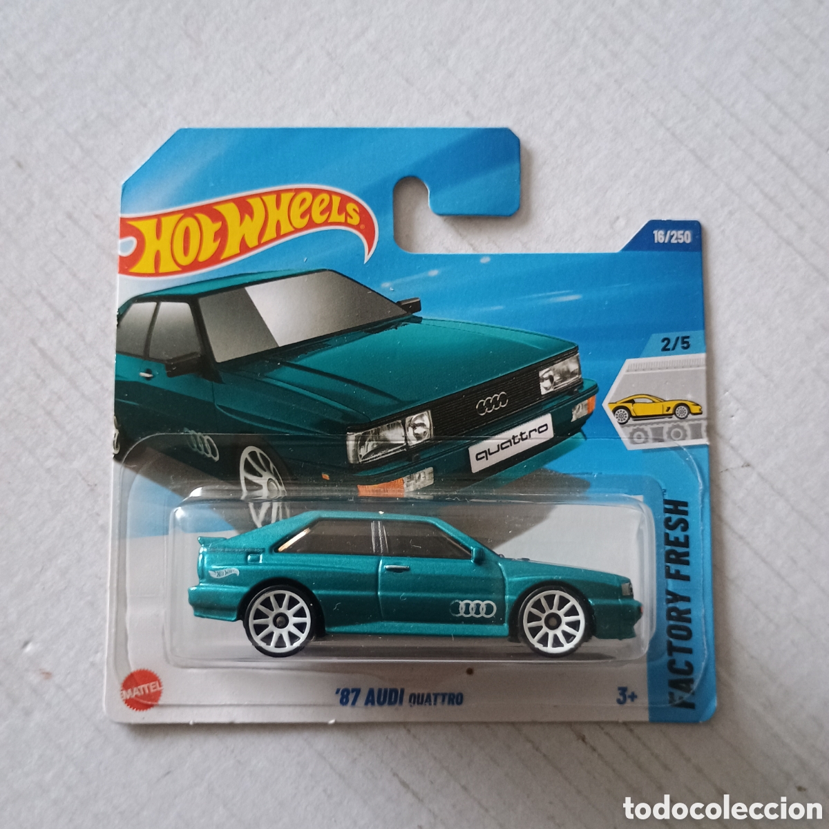 Coches a escala Hot Wheels: Hot Wheels '87 Audi Quattro