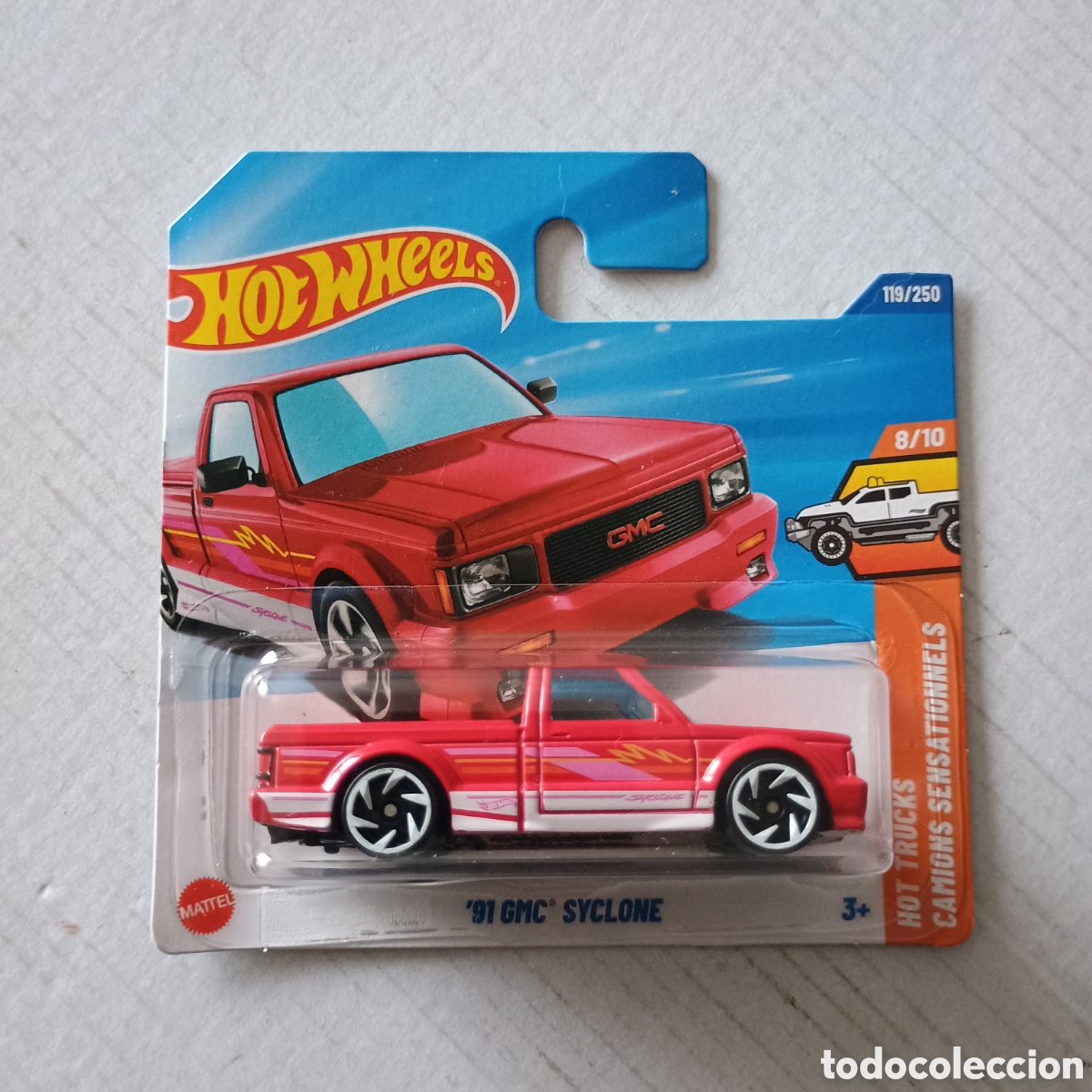 Coches a escala Hot Wheels: Hot Wheels '91 GMC Syclone