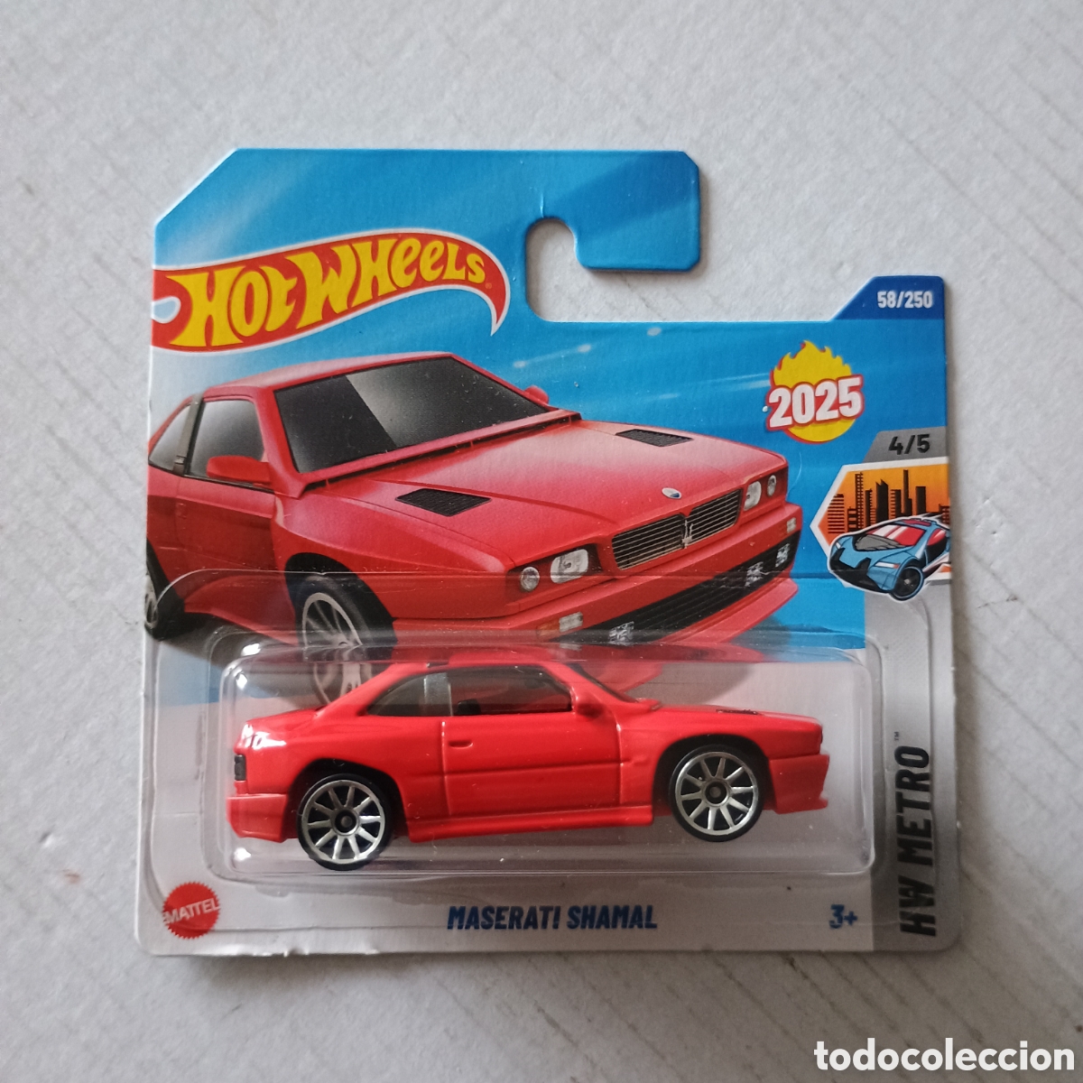 Coches a escala Hot Wheels: Hot Wheels Maserati Shamal