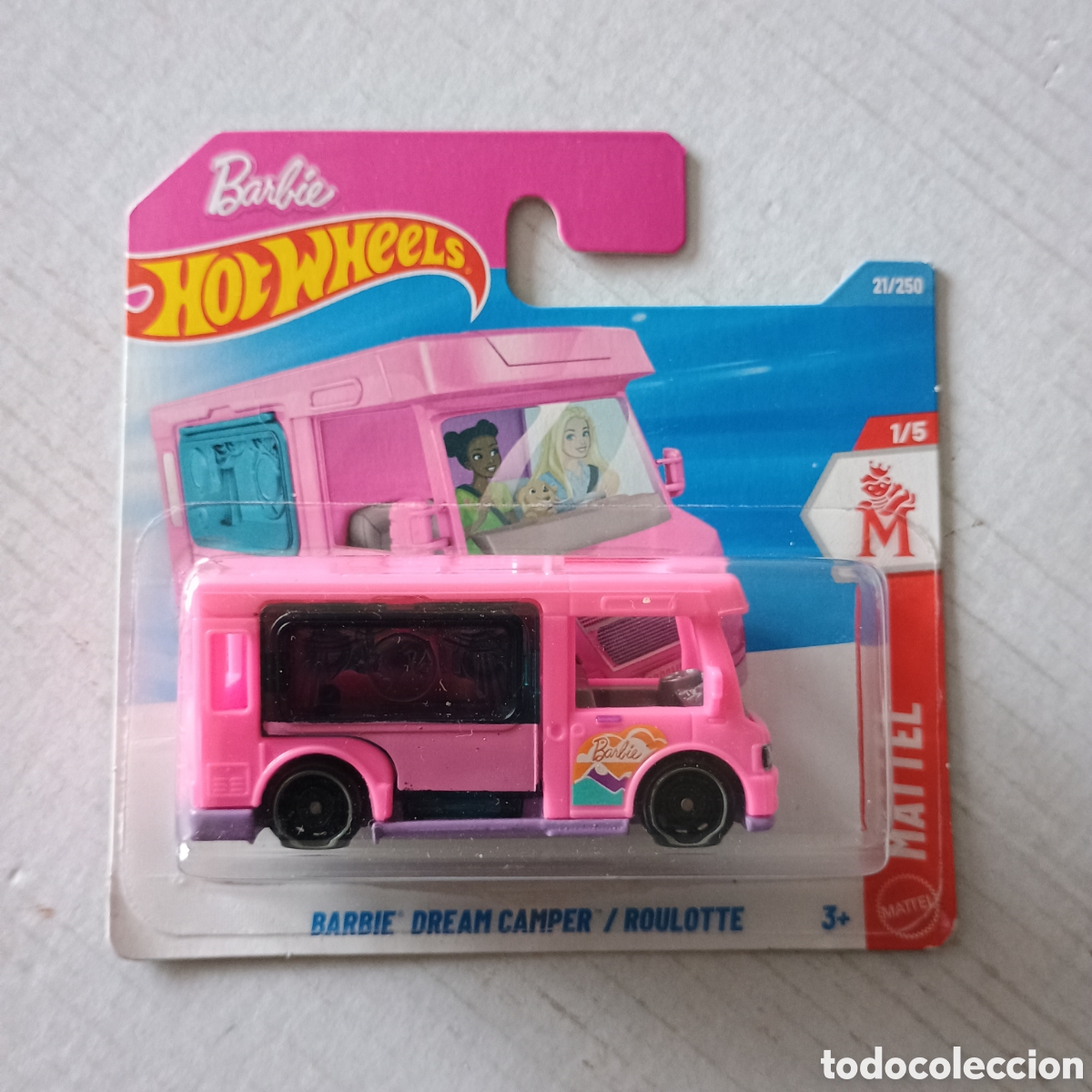 Coches a escala Hot Wheels: Hot Wheels Barbie Dream Camper
