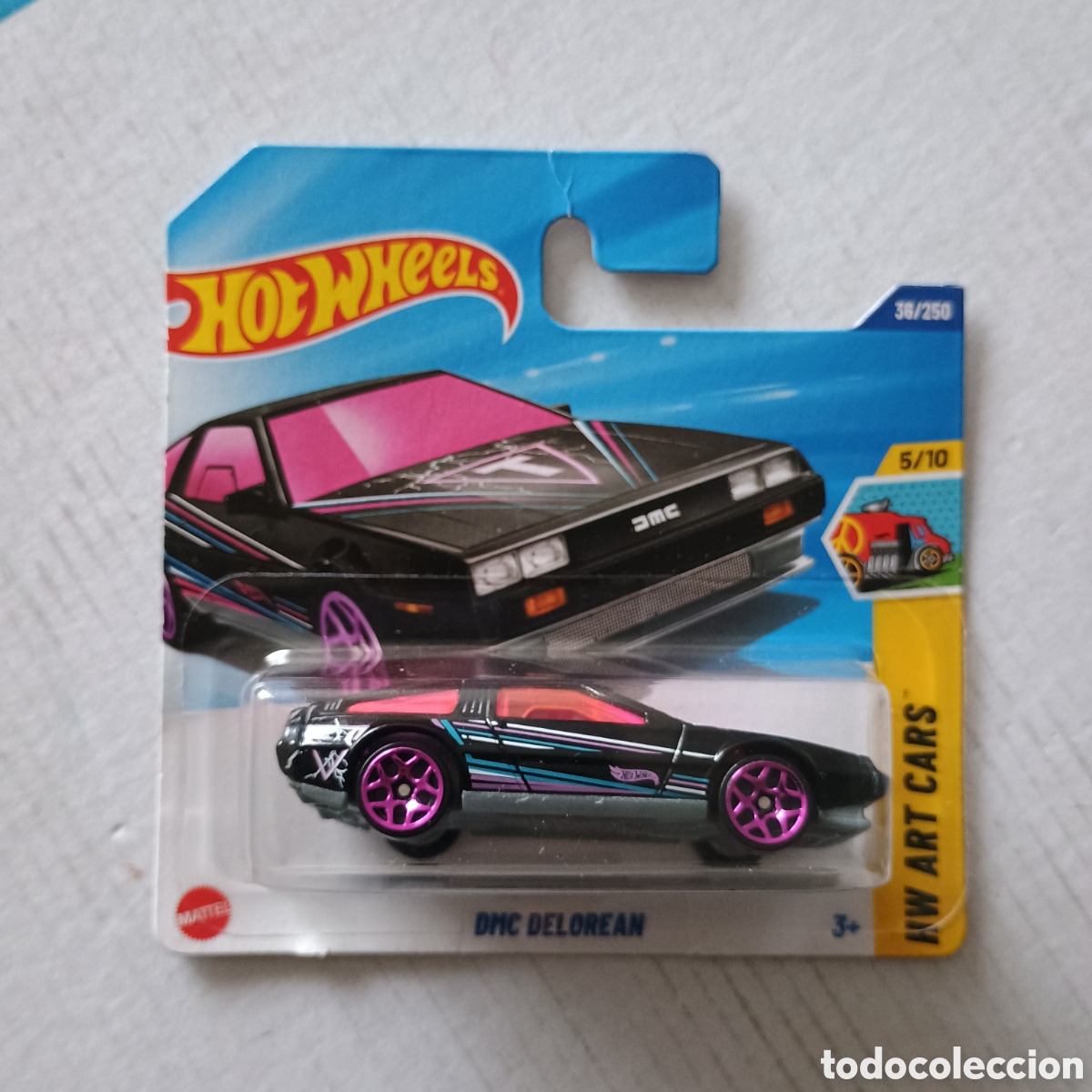 Coches a escala Hot Wheels: Hot Wheels DMC Delorean