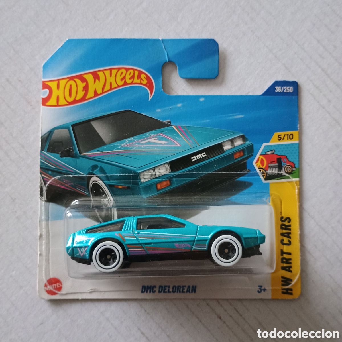 Coches a escala Hot Wheels: Hot Wheels DMC Delorean