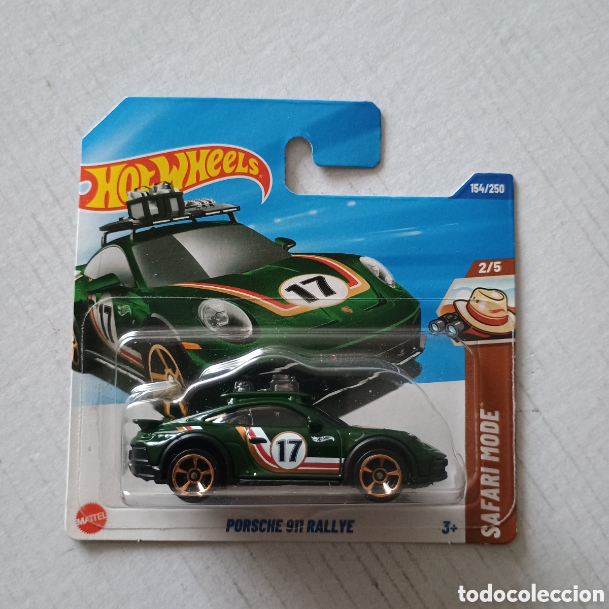Coches a escala Hot Wheels: Hot Wheels Porsche 911 Rallye
