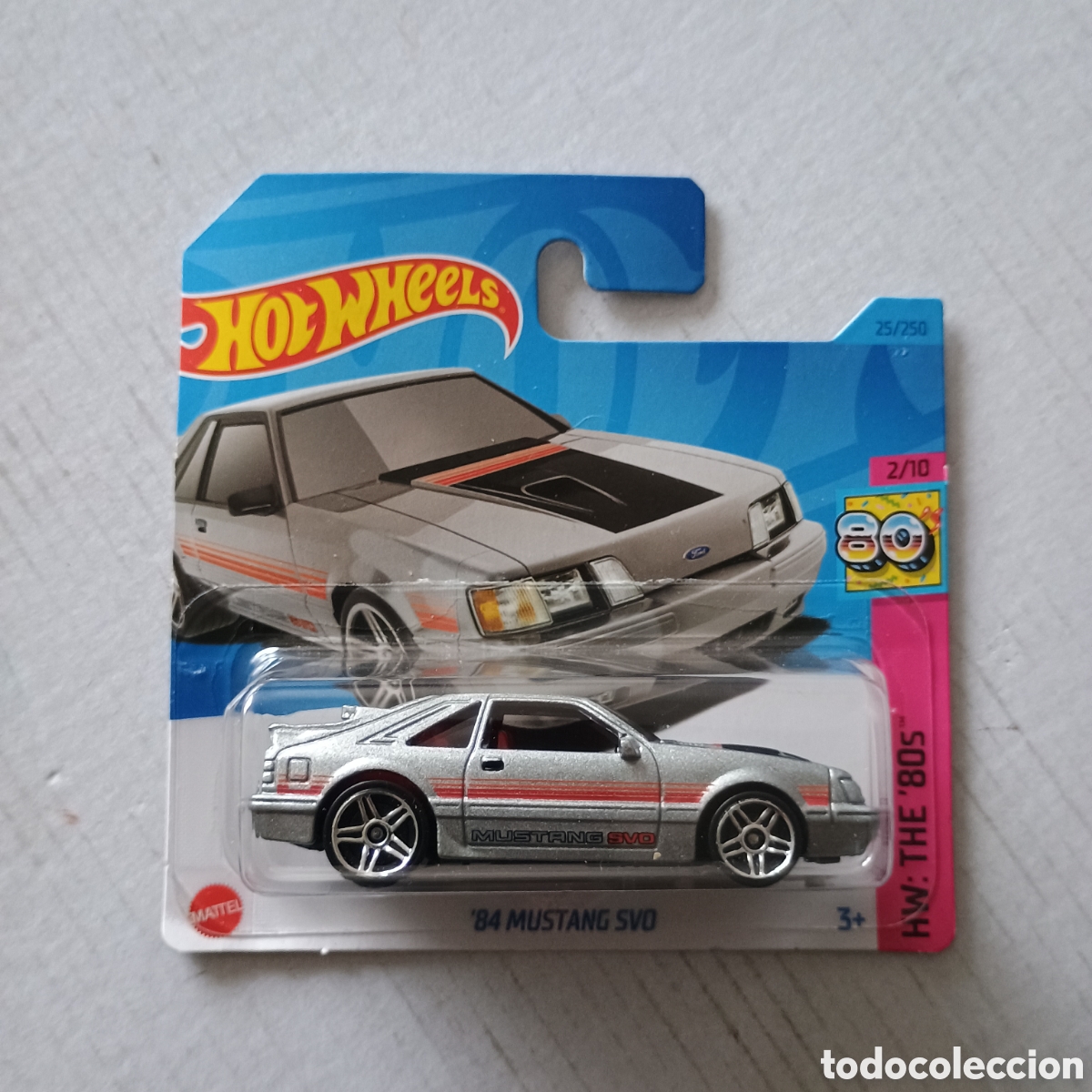Coches a escala Hot Wheels: Hot Wheels '84 Mustang SVO