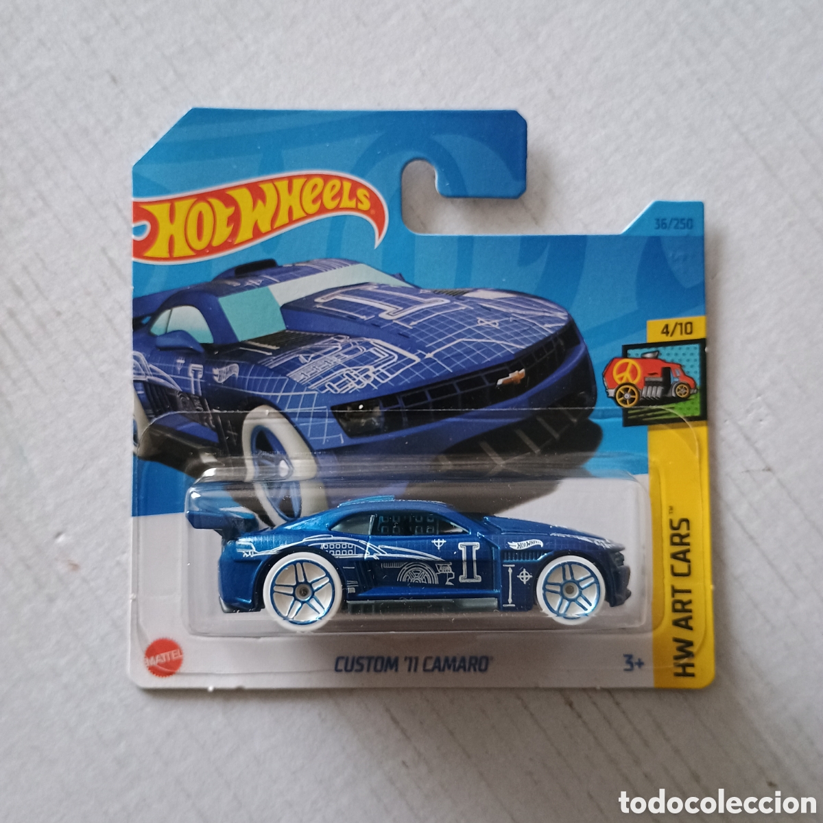 Coches a escala Hot Wheels: Hot Wheels Custom '11 Camaro