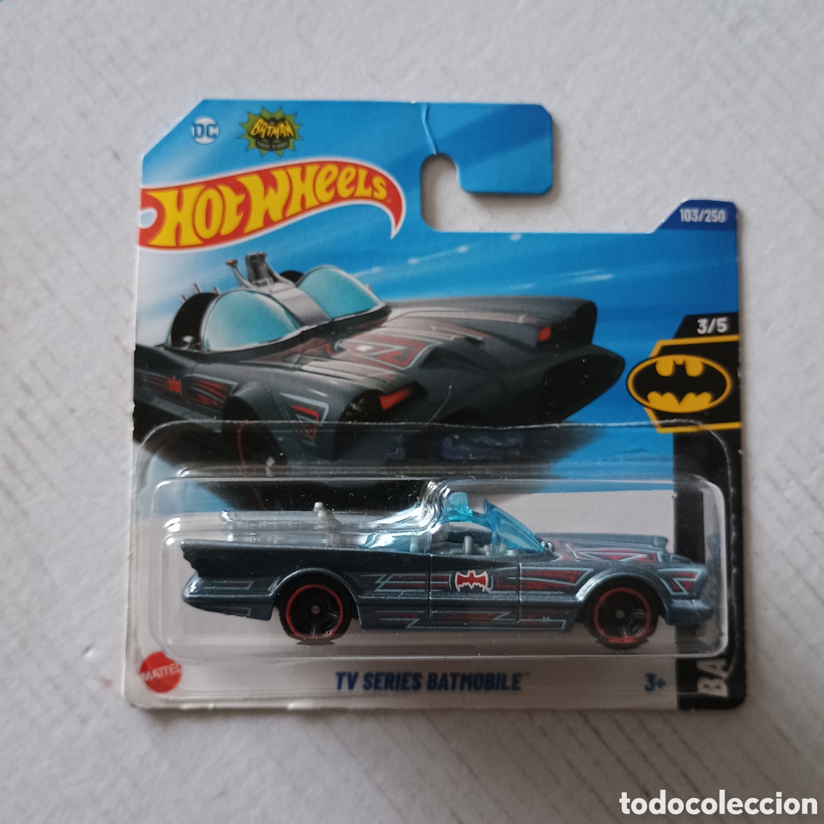 Coches a escala Hot Wheels: Hot Wheels Batman TV Series Batmobile