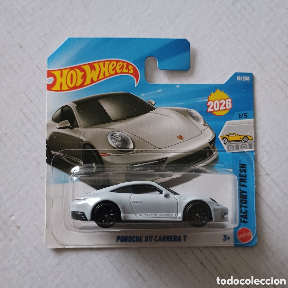 Coches a escala Hot Wheels: Hot Wheels Porsche 911 Carrera T