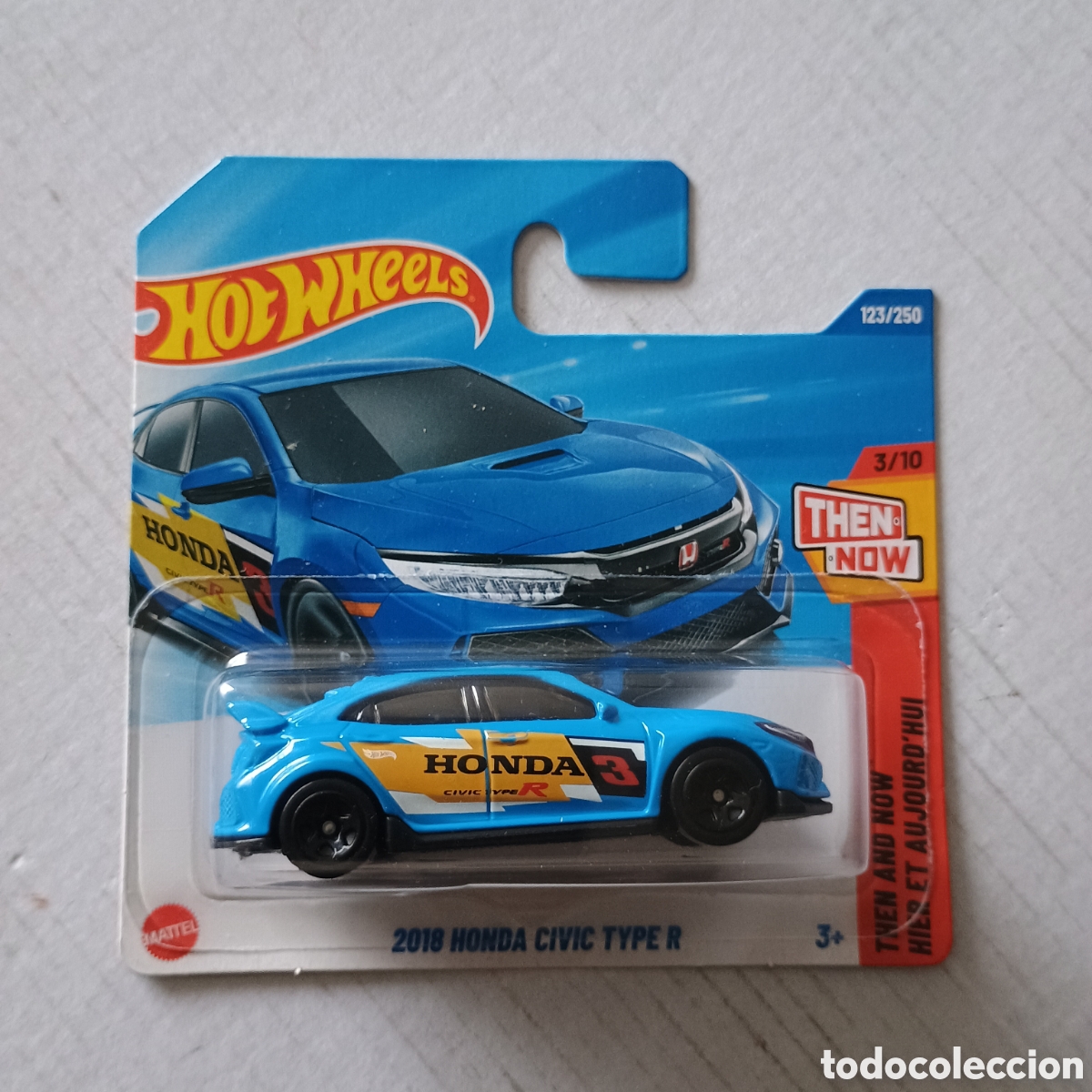 Coches a escala Hot Wheels: Hot Wheels 2018 Honda Civic Type R