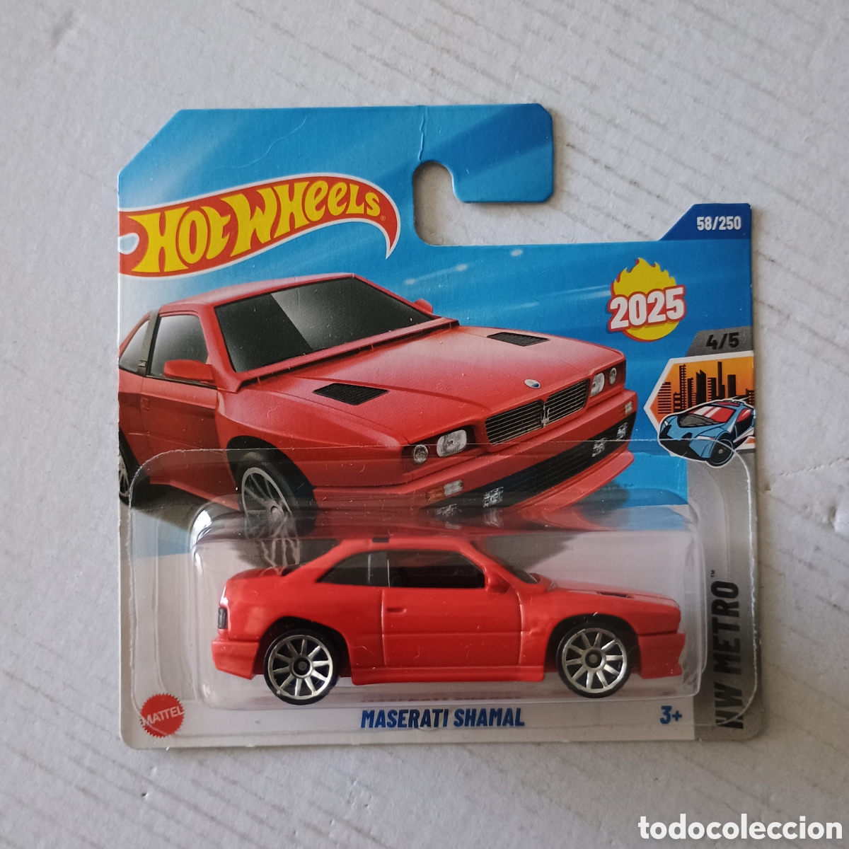 Coches a escala Hot Wheels: Hot Wheels Maserati Shamal