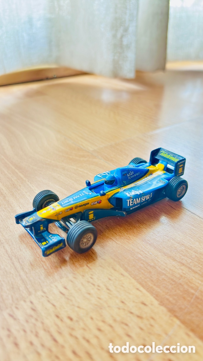 Coches a escala Hot Wheels: Miniatura Hot Wheels Renault F1 Fernando Alonso