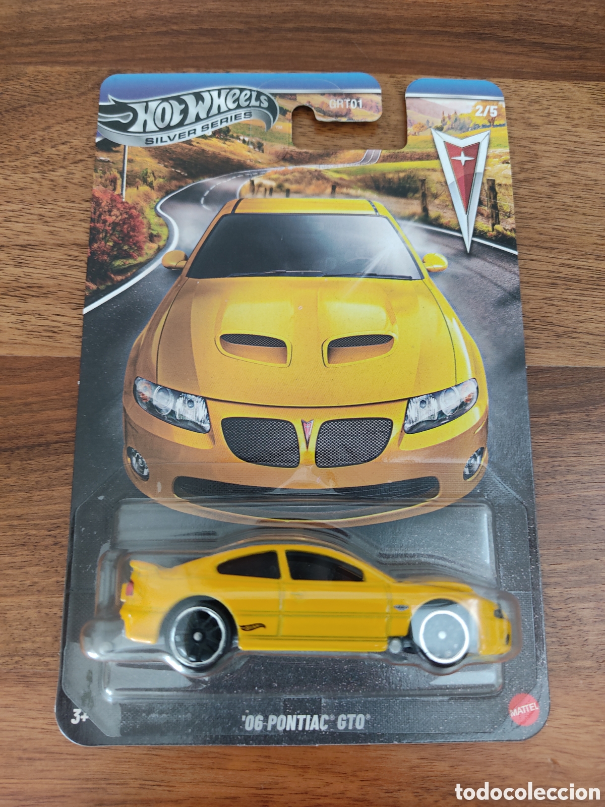Coches a escala Hot Wheels: HOT WHEELS SILVER SERIES - 06 PONTIAC GTO - 2/5